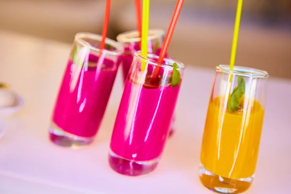 Set of different vegetable juices — Stock Photo, Image