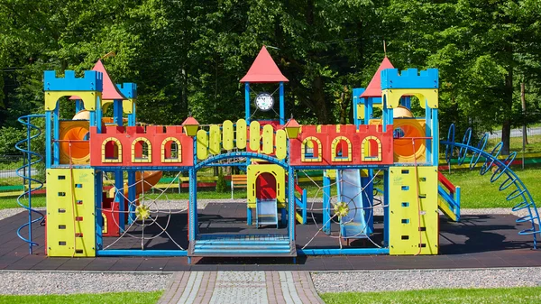 Playground equipment in the park — Stock Photo, Image