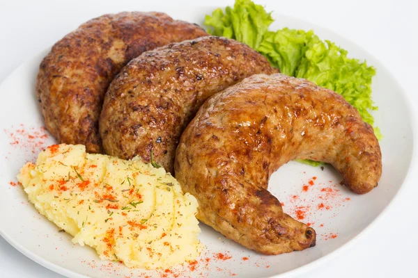 Homemade meat cutlets — Stock Photo, Image