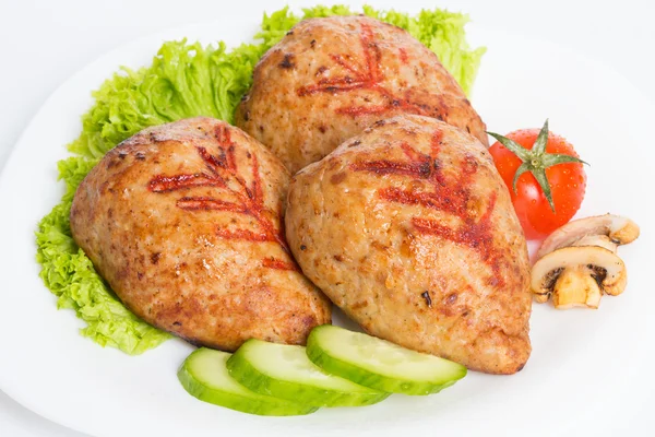 Homemade meat cutlets — Stock Photo, Image