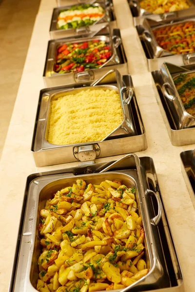 Buffet in hotel — Stock Photo, Image