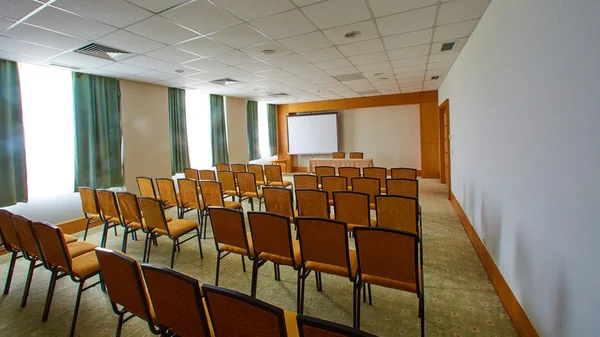 Εσωτερικό του σύγχρονη αίθουσα συνεδριάσεων — Φωτογραφία Αρχείου