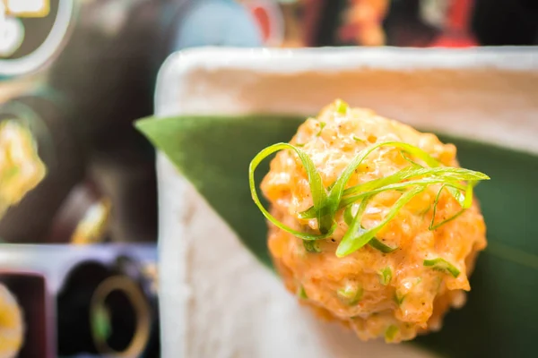 Seafood appetizer in Japanese style — Stock Photo, Image