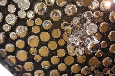 krom kaplama alüminyum Tencere Seti