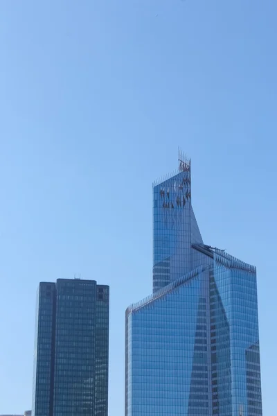 Distretto La Defense il 20 agosto 2014 a Parigi . — Foto Stock