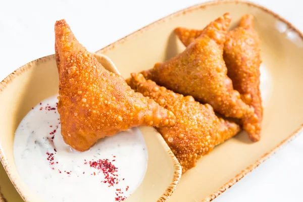 Indian samosa — Fotografie, imagine de stoc