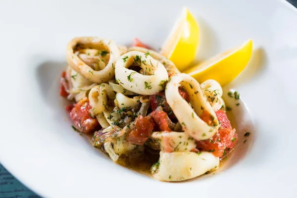 Zeevruchten salade — Stockfoto