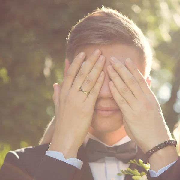 Hermosa pareja de boda — Foto de Stock