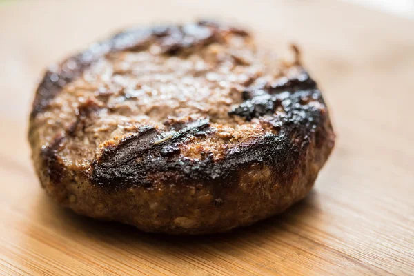 Stillleben mit Fast Food Hamburger Menü — Stockfoto