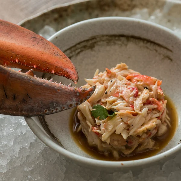 Crab meat — Stock Photo, Image