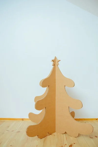 Arbre de Noël en carton. Nouvel An — Photo