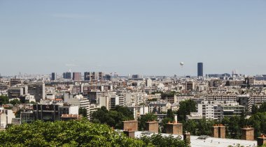 Paris Üstten Görünüm