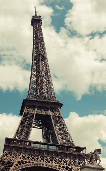 Eiffel tower in paris, Francia. — Foto Stock