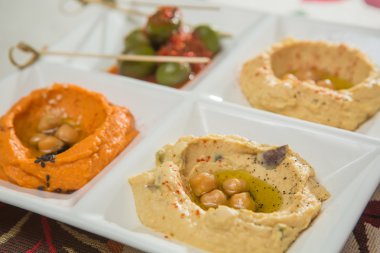 Lezzetli ve sağlıklı humus