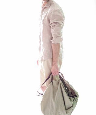 zarif genç yakışıklı adam.