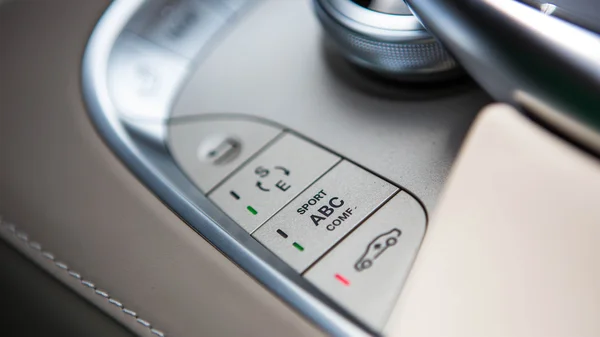 Modern car interior. — Stock Photo, Image