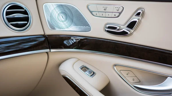Modern car interior. — Stock Photo, Image