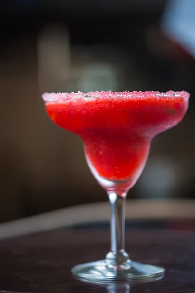 Aardbei margarita cocktail — Stockfoto