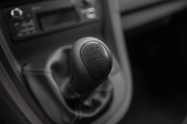 Weergave van de handgeschakelde versnellingsbak — Stockfoto