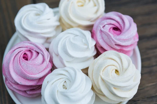 Homemade berry marshmallow — Stock Photo, Image