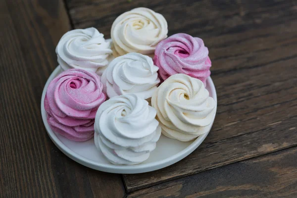 Homemade berry marshmallow — Stock Photo, Image