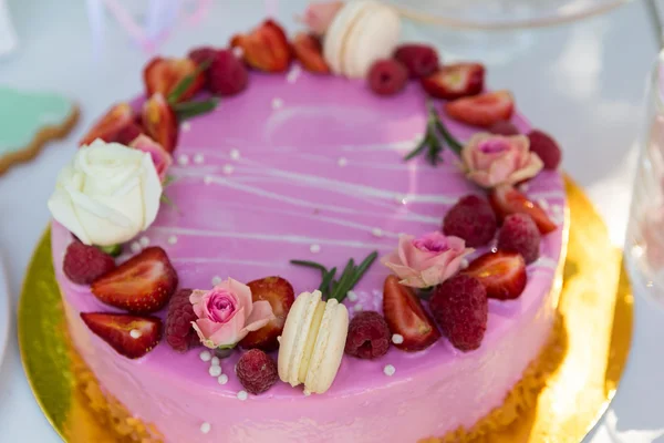 Desserttisch für eine Party. — Stockfoto