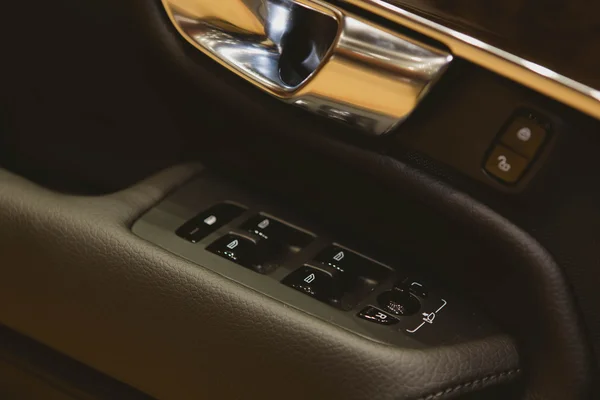 Modern car interior — Stock Photo, Image