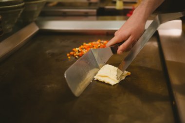 karides ve sebze pirinçli Şef