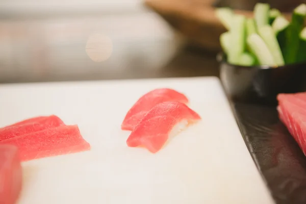 Friss nyers sashimi, Japán couisine — Stock Fotó