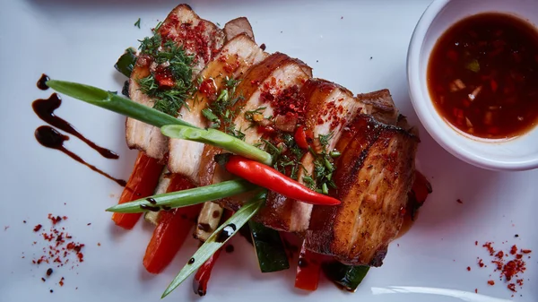 Schweinebraten — Stockfoto