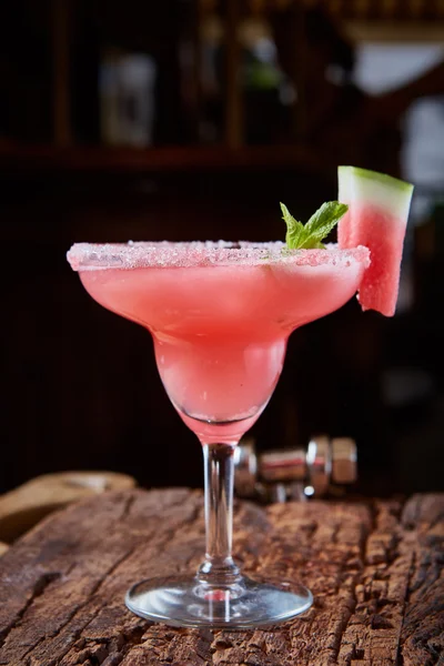 Watermeloen bevroren cocktail — Stockfoto