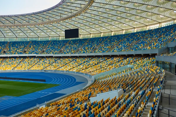 Huge Empty Football Arena — Stock Photo, Image