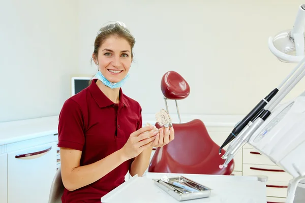 Médico dentista — Fotografia de Stock