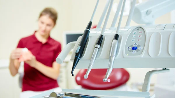 Médico dentista — Fotografia de Stock