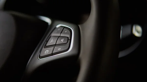 Luxury car interior details. — Stock Photo, Image