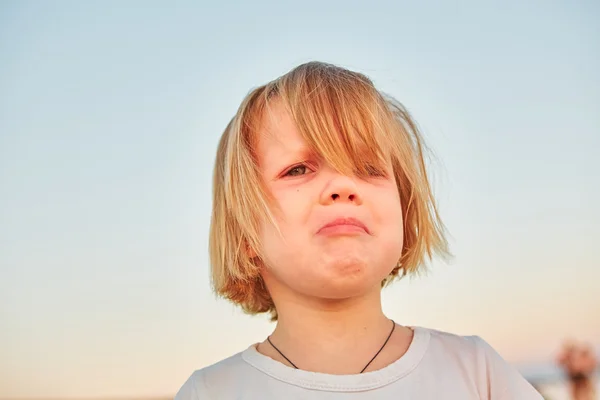 Llorando niña — Foto de Stock