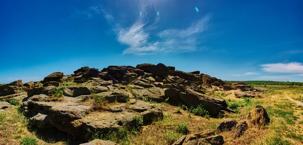 Escala de pedra Kamyana Mohyla — Fotografia de Stock