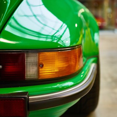 Closeup kuyruk ışık