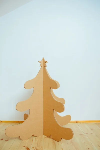 Arbre de Noël en carton. Nouvel An — Photo