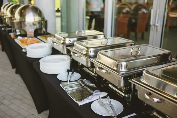 Catering voedsel bruiloft — Stockfoto