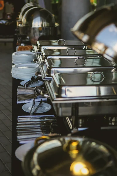 Catering mat bröllop — Stockfoto