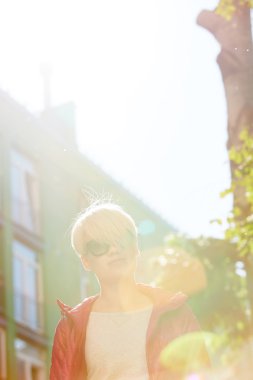 Sevimli şaşırtıcı kız taze Güzellik Portresi kadar kapatın,