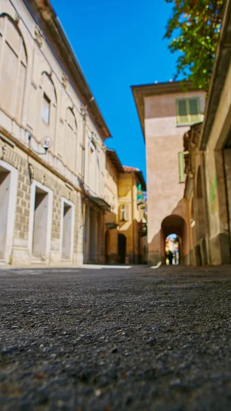 イタリアの古い村の絵の通り — ストック写真