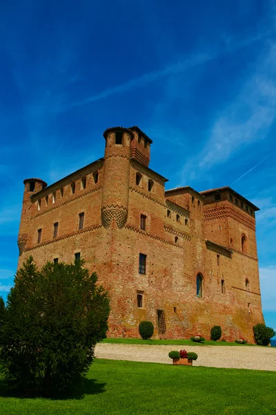 Παλιό κάστρο Grinzane Cavour — Φωτογραφία Αρχείου