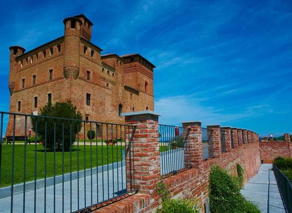 Grinzane Cavour régi kastély — Stock Fotó