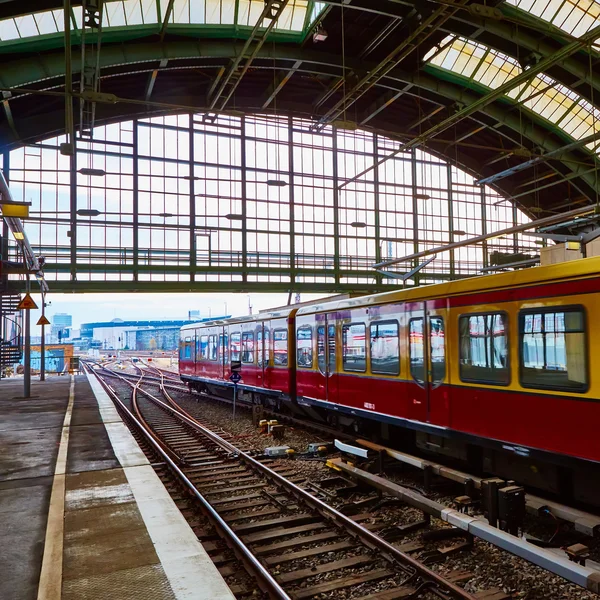 Berlin East railway station — Stock Photo, Image