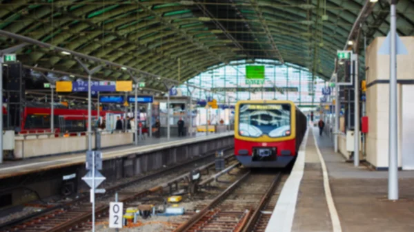 Berlin East railway station — Stock Photo, Image