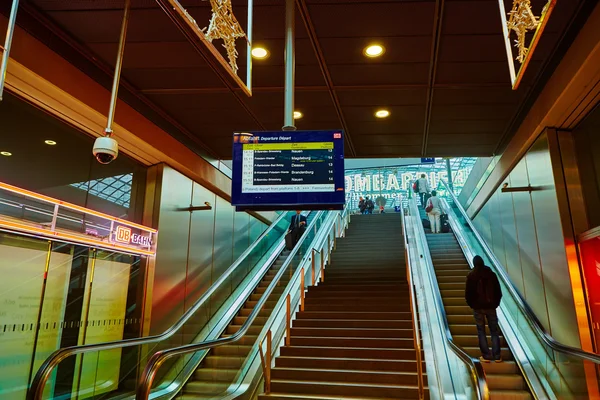 La principale stazione ferroviaria di Berlino — Foto Stock