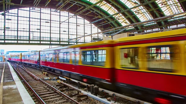 Berlin East railway station — Stock Photo, Image