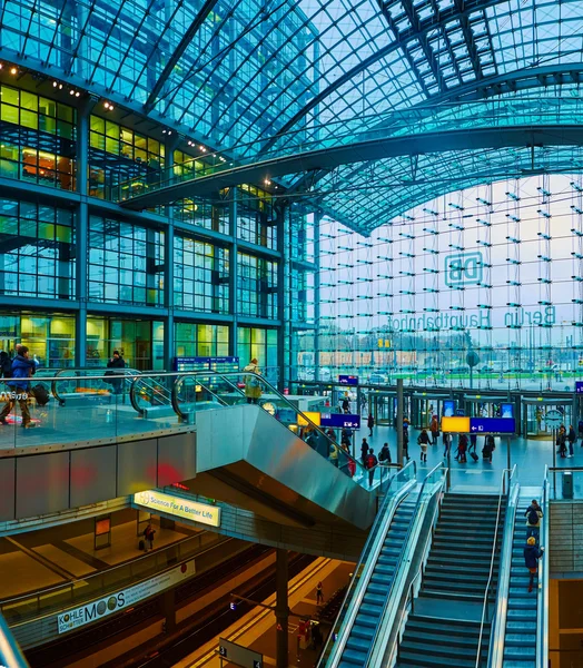 Het centraal station in Berlijn — Stockfoto